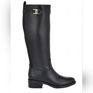 Tommy Hilfiger Women's Iviann Riding Boot Size 9.5 Black New In Box